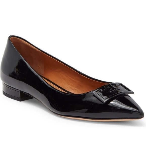 Tory Burch Shoes - New Tory Burch Gigi pointy toe flat‎ patent leather size 6